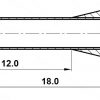 KABEĻU UZGALIS HI-2.5/12*P100